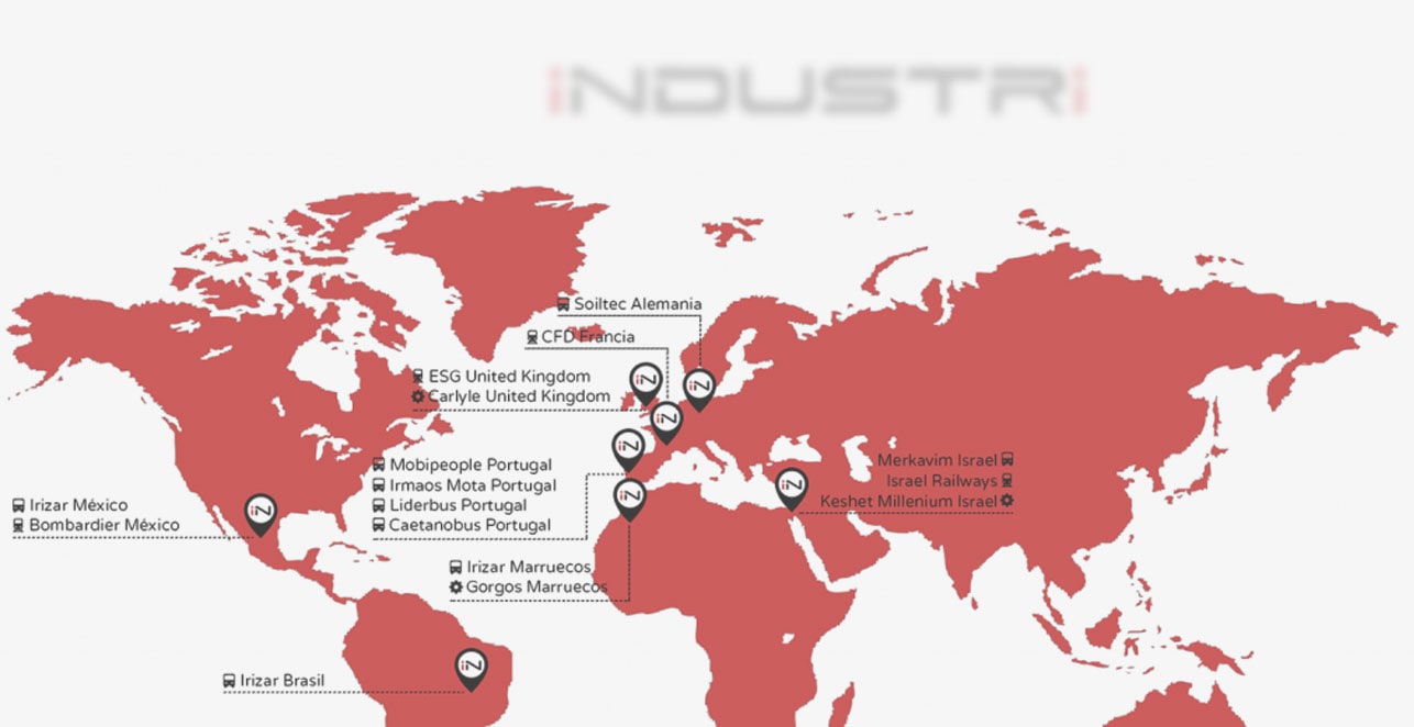 Mapa Clientes Industri