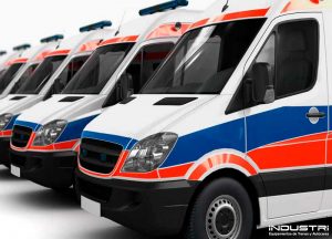 Custom manufacturing of parts for ambulances