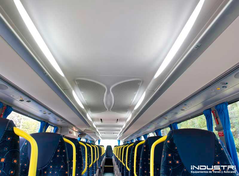 Interior decoration project for trains