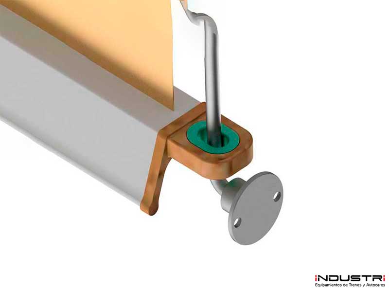 Fabricación de cortinas para autobuses y trenes