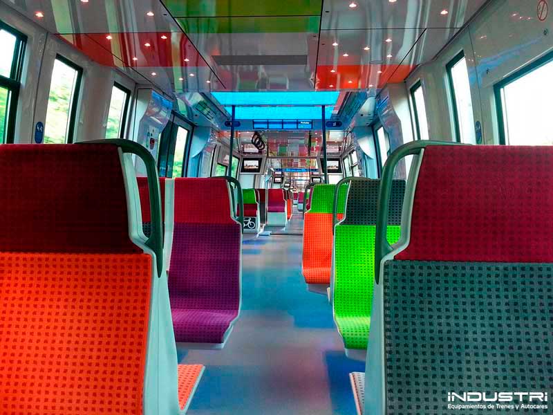 Fabricación de piezas a medida y recambios para interiorismo de trenes