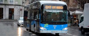 El autobús eléctrico de Irizar se prueba en Madrid