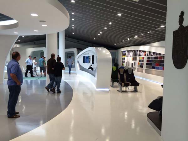 nuevo showroom de irizar