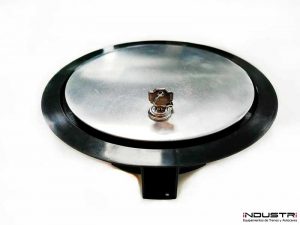 Custom manufacturing of locking diesel fuel caps for coaches